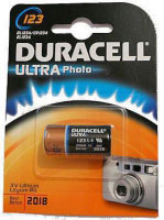 Duracell Ultra M3 3v Lithium (DL123)